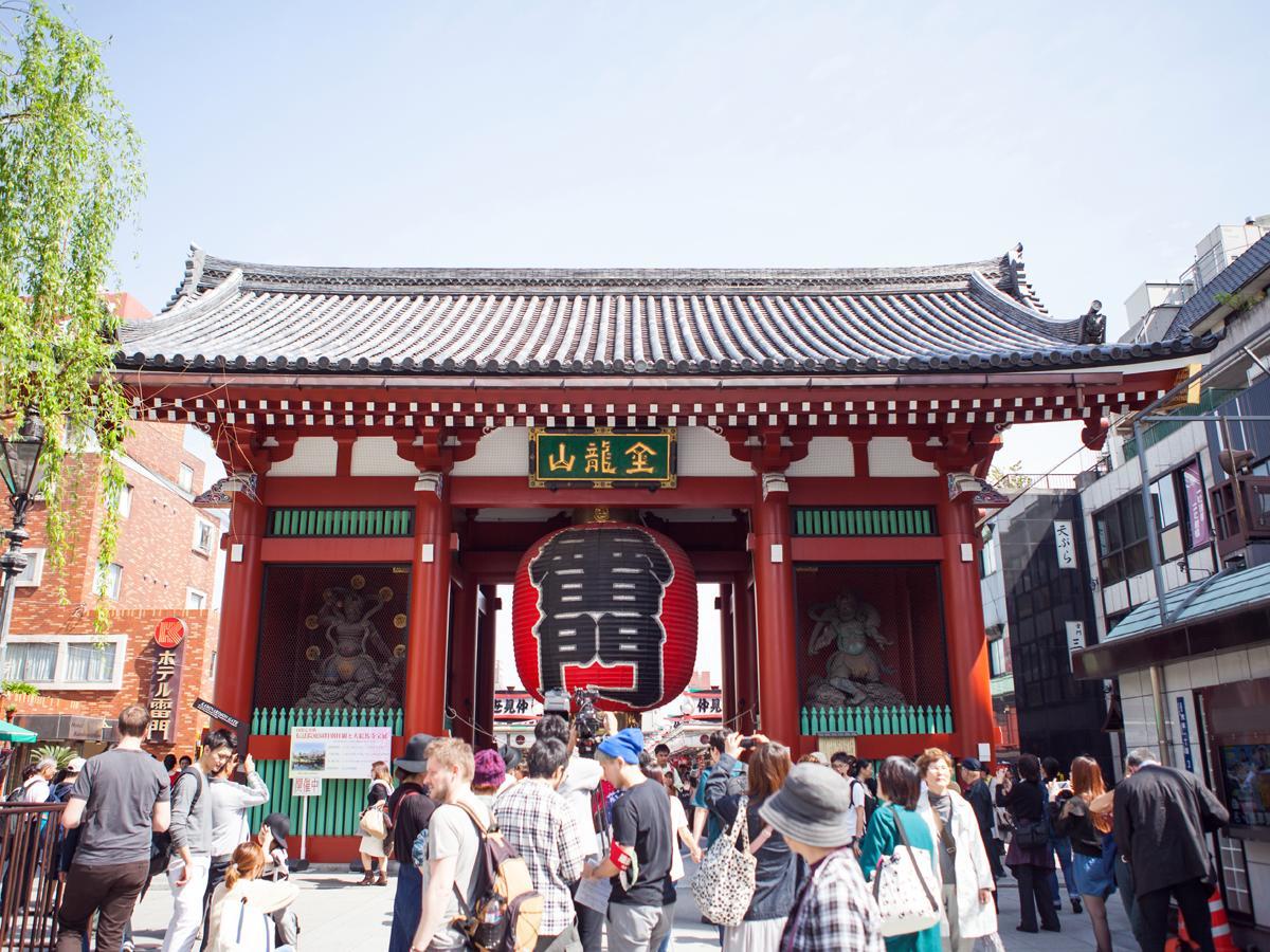 Hotel Shirobara Inn Asakusa Tokyo Bagian luar foto