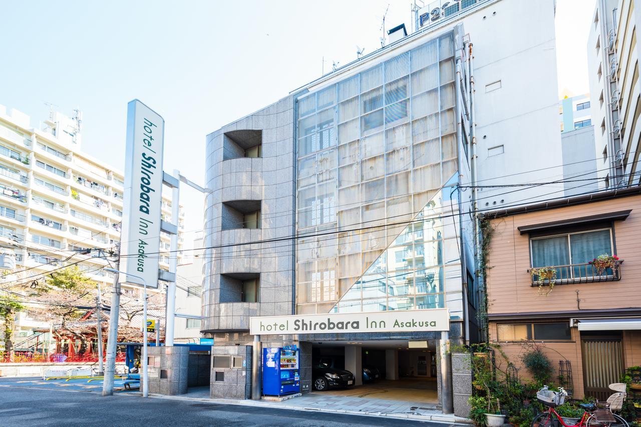 Hotel Shirobara Inn Asakusa Tokyo Bagian luar foto
